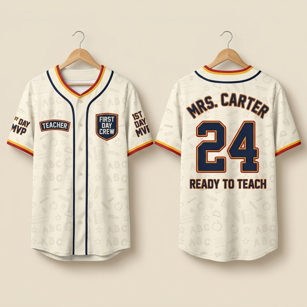 Studio front and back hanging baseball jersey mockup