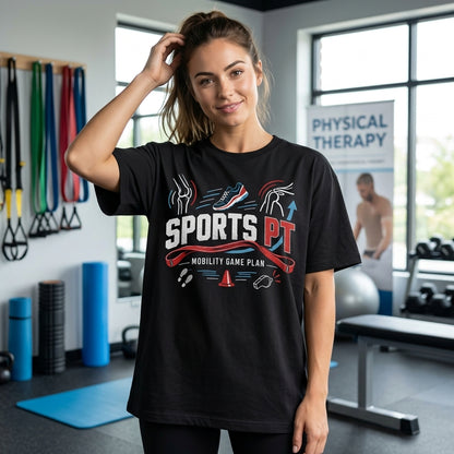 Sports Physical Therapist Mobility Game Plan T-shirt Sweatshirt Hoodie - mockup 1