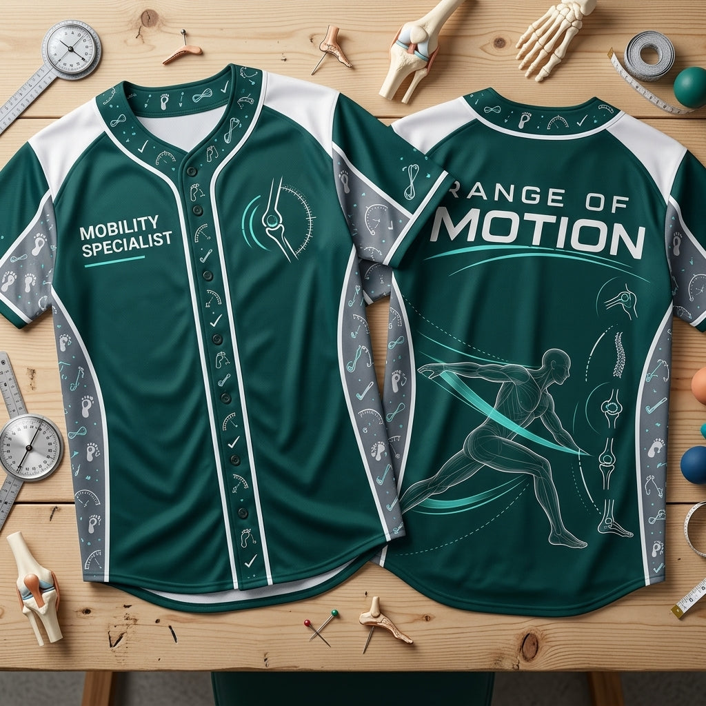 Personalized Mobility Specialist Physical Therapist Baseball Jersey – Professional Athletic Apparel - mockup 1