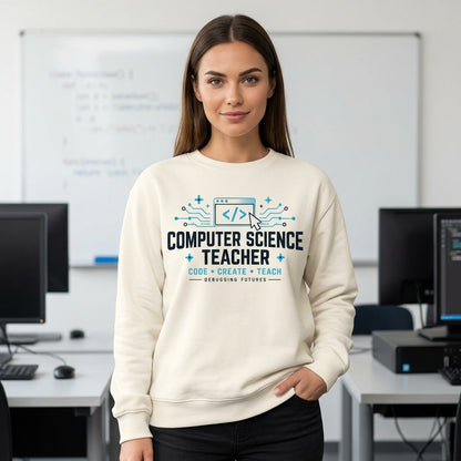 Computer Science Teacher Code Lab T-shirt Sweatshirt Hoodie – Tech Educator Gift - mockup 2
