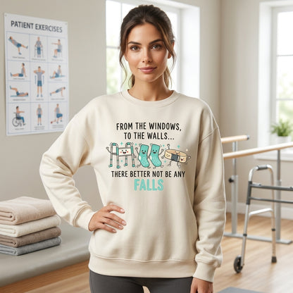 From the Windows to the Walls Funny Nurse T-shirt Sweatshirt Hoodie - Healthcare Gift - mockup 2