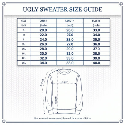 Personalized Sewing Pattern Collector Ugly Sweater – Custom Seamstress Gift - gallery 1