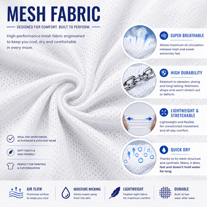 Personalized Spooky Squad Halloween Football Jersey - Custom Family Name and Number All-Over Print Mesh Jersey