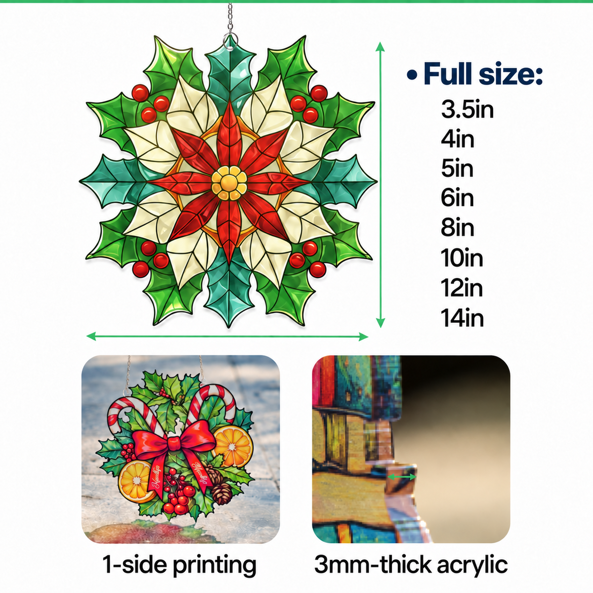 Personalized Busy Bee Quilter Custom Shape Suncatcher – Charming Gift for Quilting Lovers - gallery 1