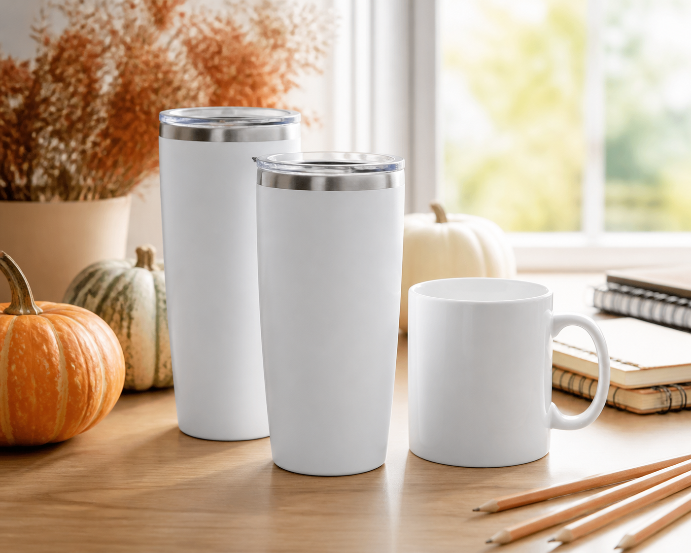 Personalized drinkware for fall and school season